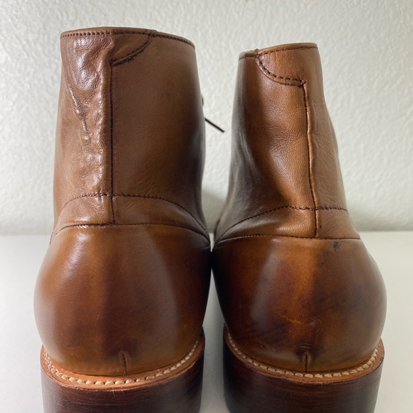 New J.D. Fisk Ankle Boot, Brown Leather, Men’s 13 - Picture 7 of 10
